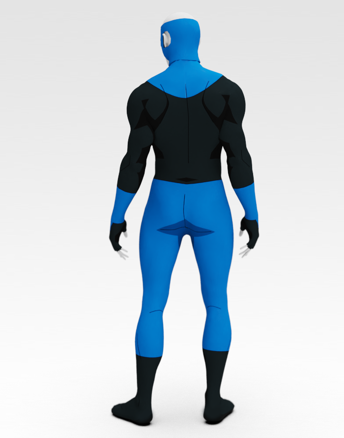 Invinci-Blue - Toonshade