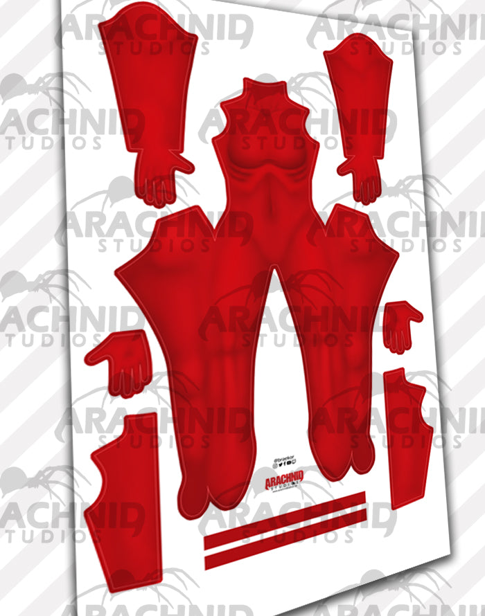 Red Base Woman
